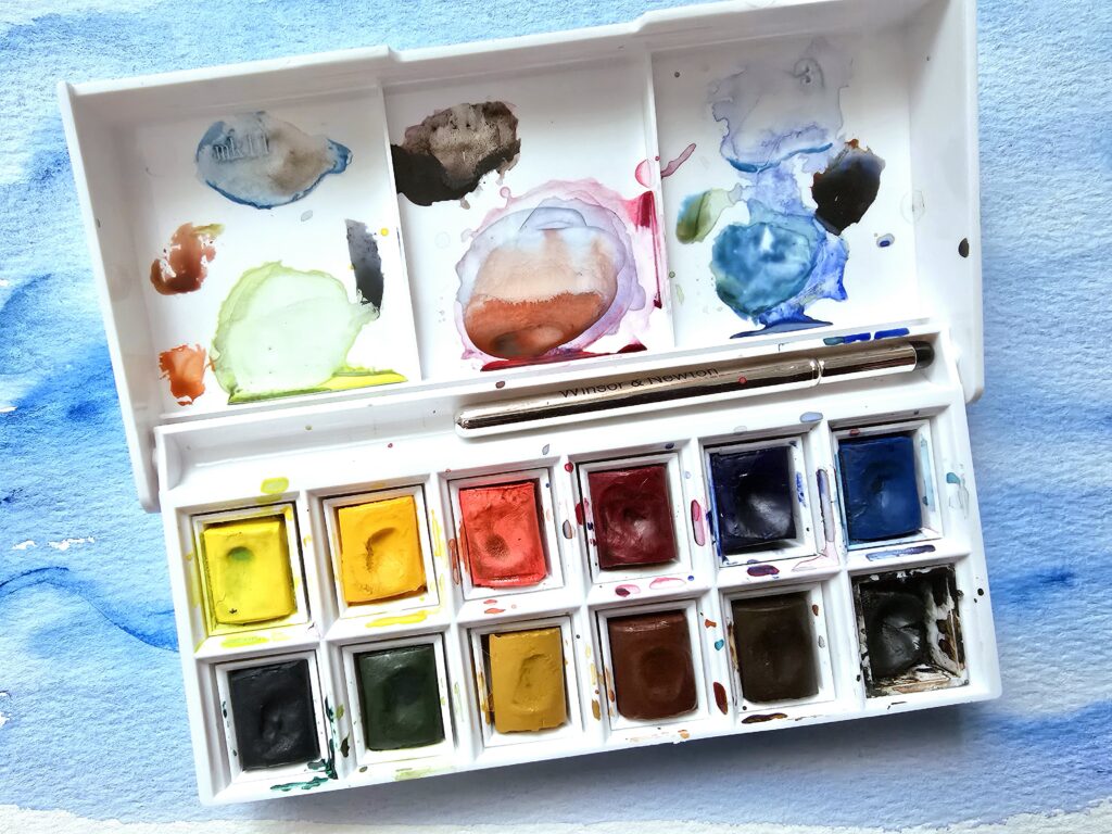 Die Bedeutung von Farben: Aquarellfarben