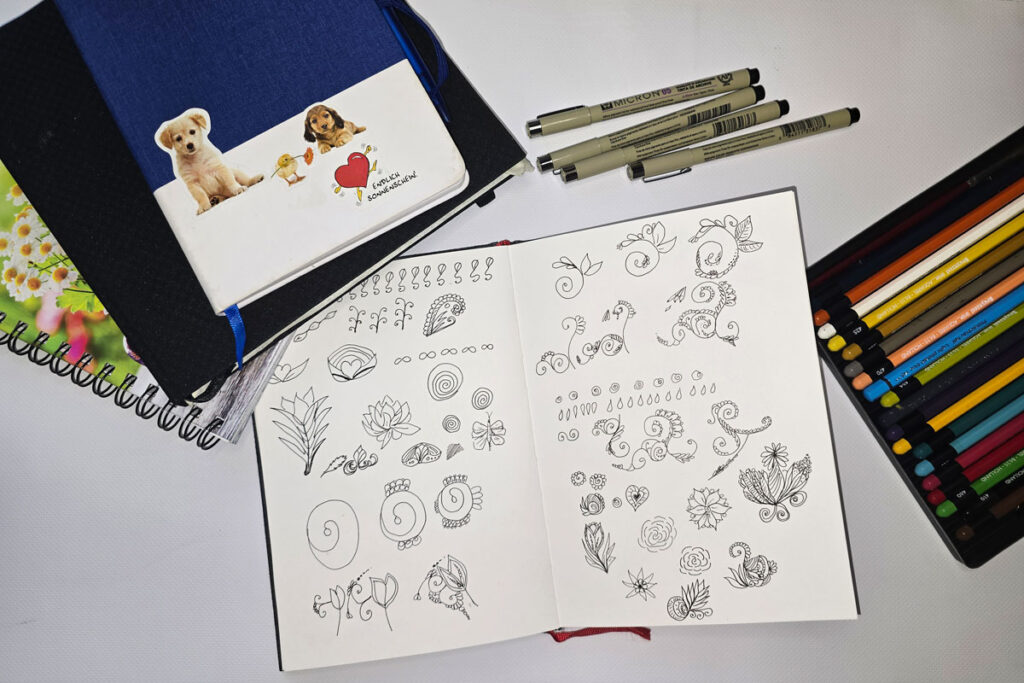 offenes Art Journal
