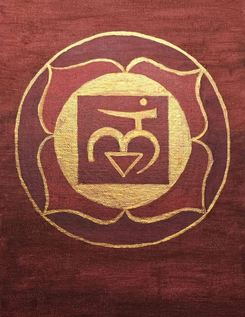 fertiges Wurzel-Chakra-Bild