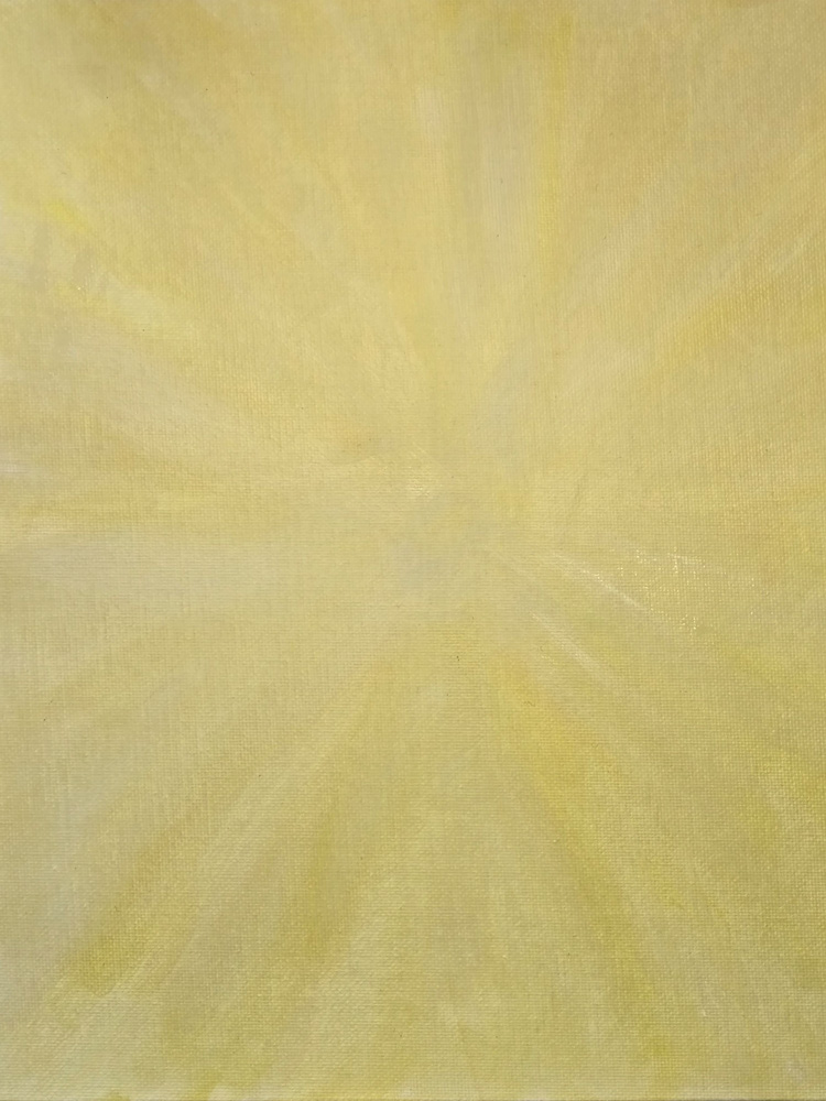 1. Grundierung Solarplexus-Chakra