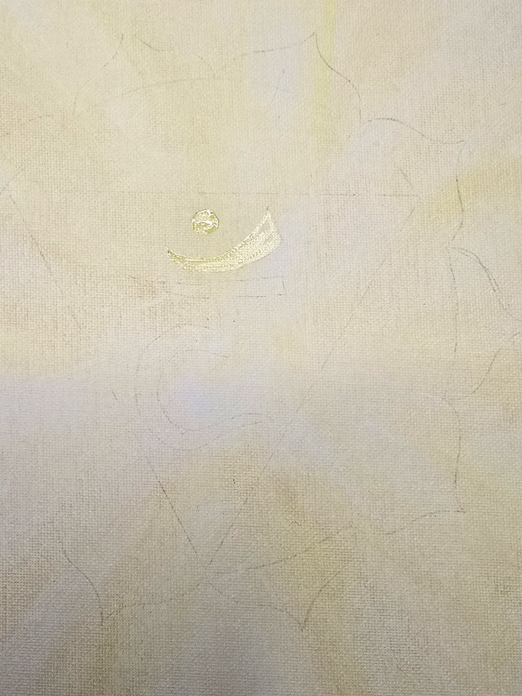 Vorzeichnung 3. Chakra