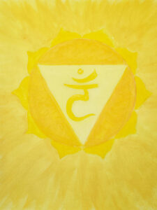 Zwischenstand halbfertiges Charka-Bild