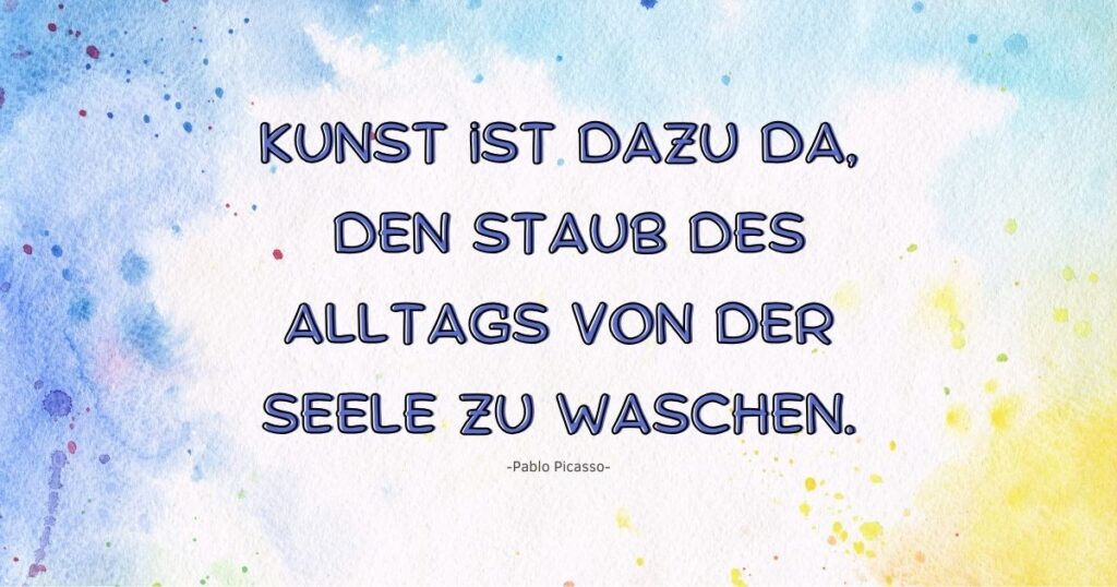 Spruch von Pablo Picasso
